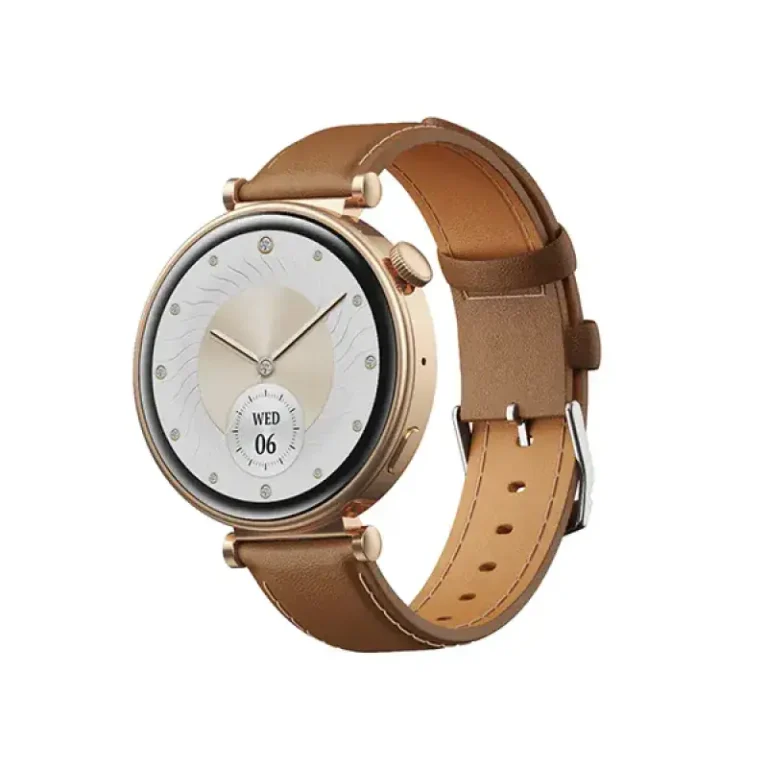 Blisbond Aurora price in Bangladesh, Women's AMOLED smartwatch BD, Bluetooth calling smartwatch for women, Trend Arcade electronics, NFC smartwatch Bangladesh, Blisbond Aurora gold/brown.